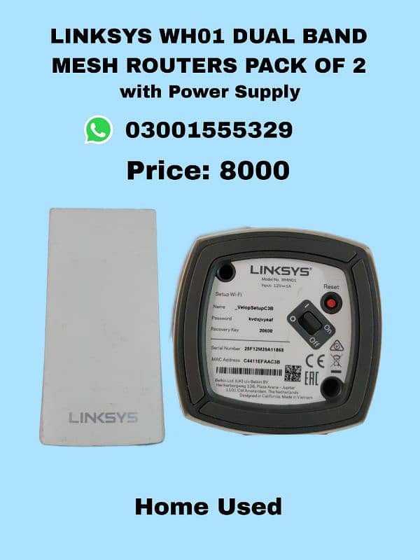 linksys, net gear, Jazz, ooredoo 1