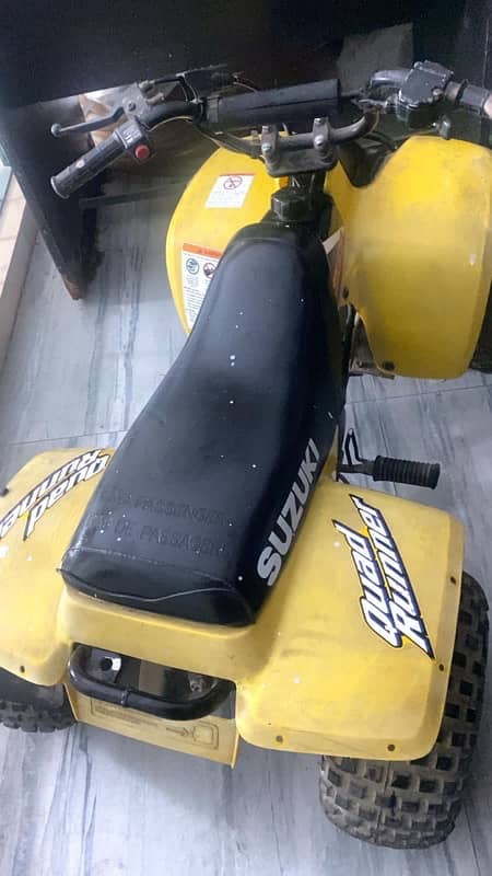 Suzuki Yellow ATV - 6 Years Old 3