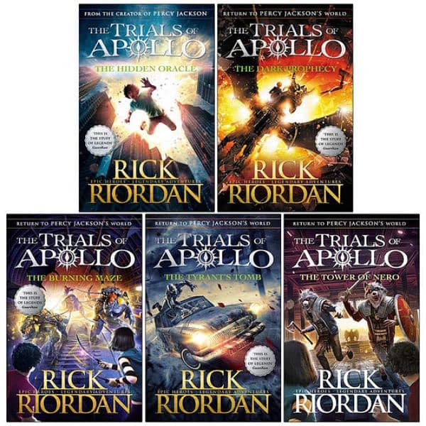 Trials of Apollo Complete 5 books set 1