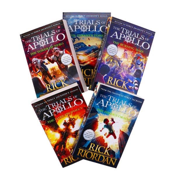 Trials of Apollo Complete 5 books set 2