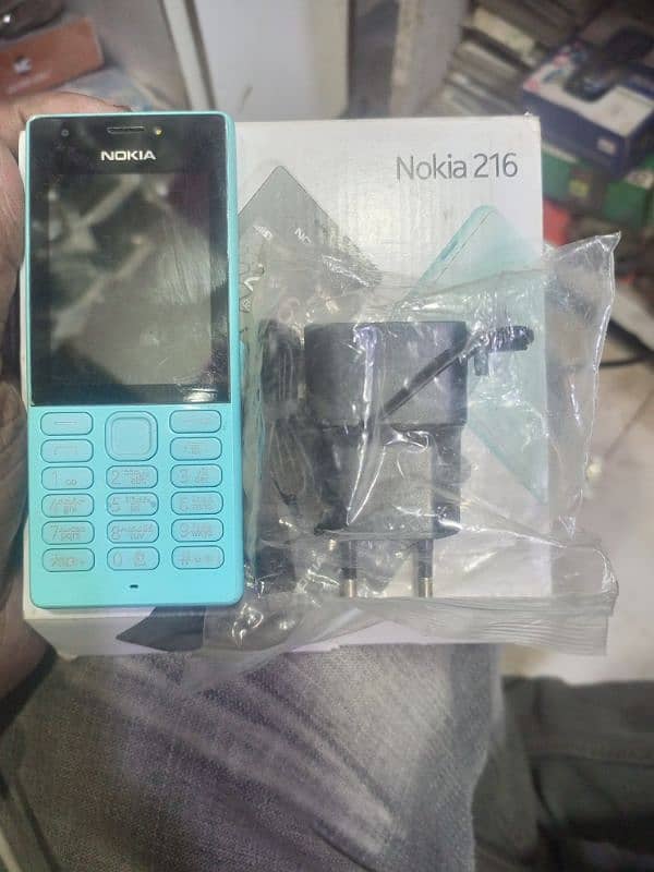 nokia 216 original fresh condition box charger 0