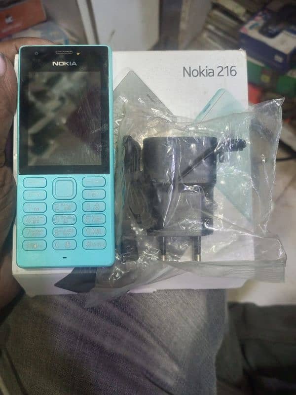 nokia 216 original fresh condition box charger 1