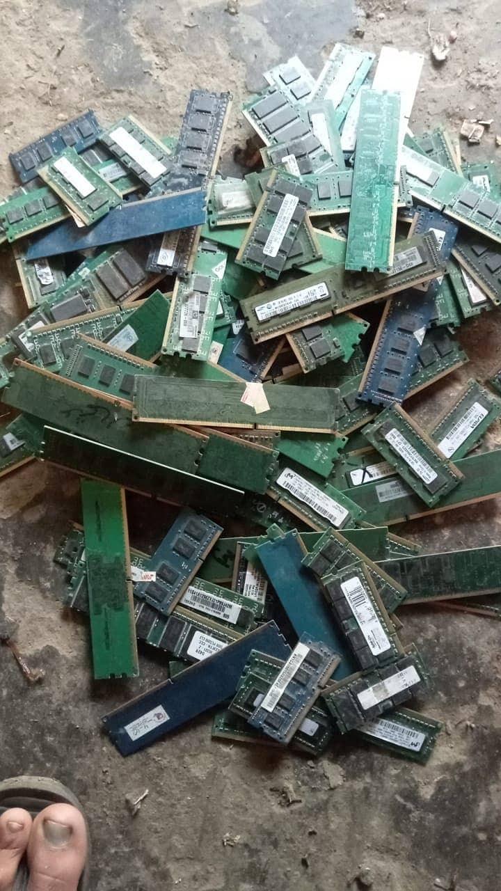 We are buying computer scrap like mother board, ram, hard and all 3