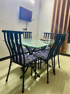 Dining table with chairs for sale