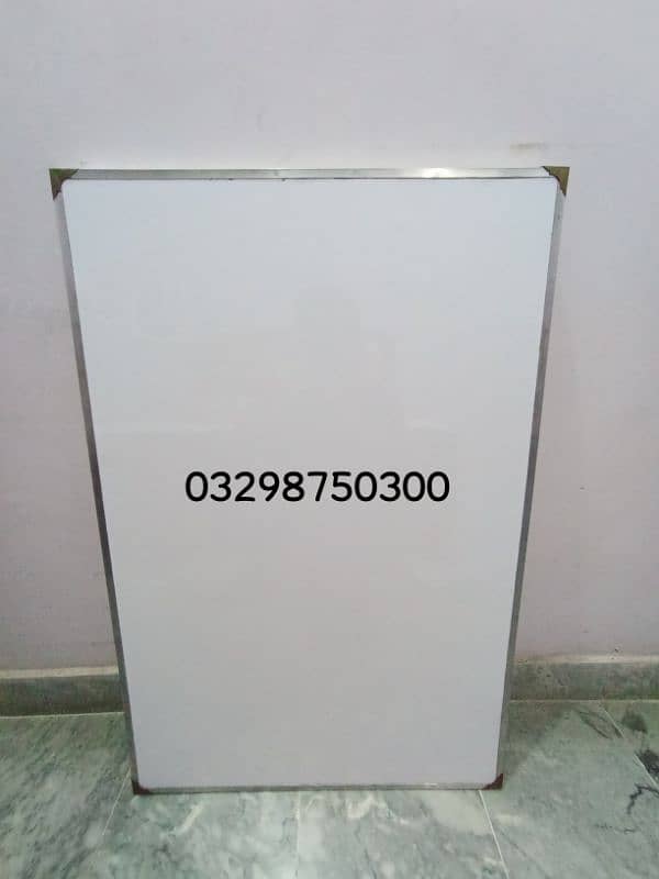 Wooden white board 1