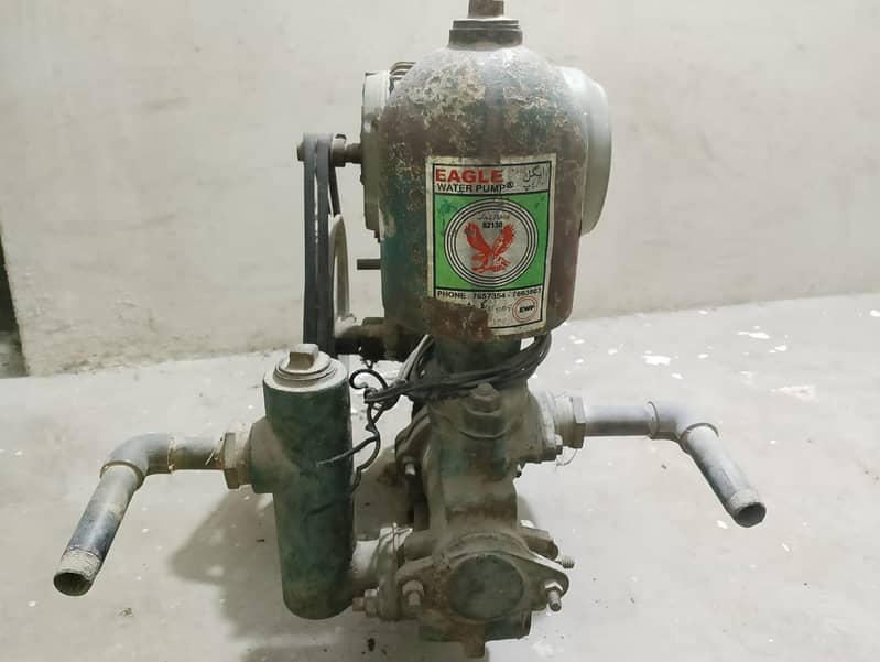 Pump 2 HP And Motor 1 HP water pump (Double Belt) 1