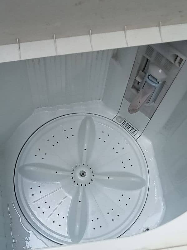 heir washing machine with drainer 5