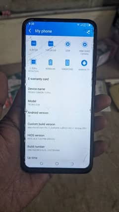 tecno camon 15 pro 6/128 approved 03151006832