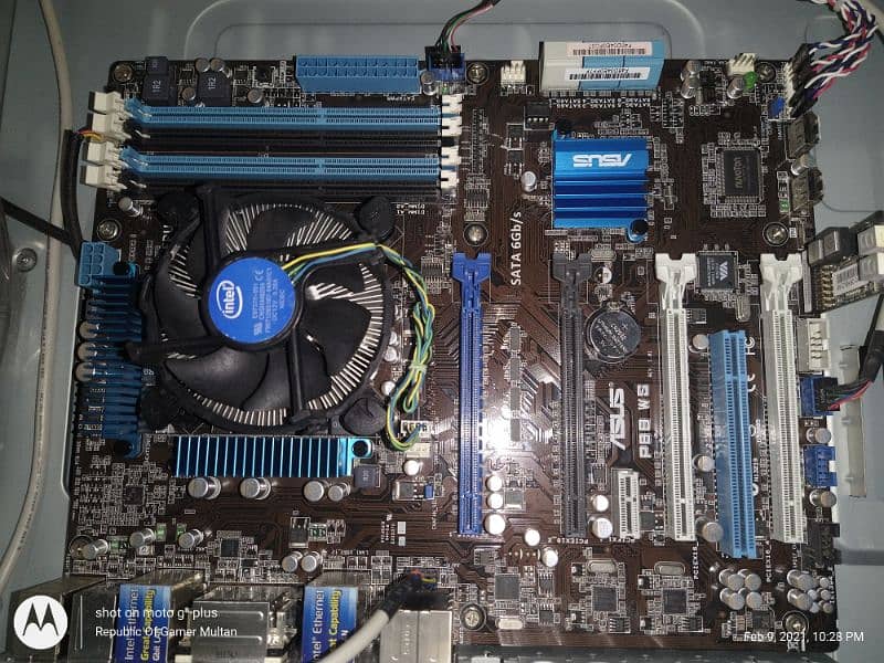 Asus gaming motherboard and gaming case for sale 7