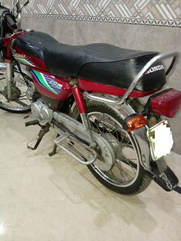 Honda CD 70 2016B.  03098333777 1