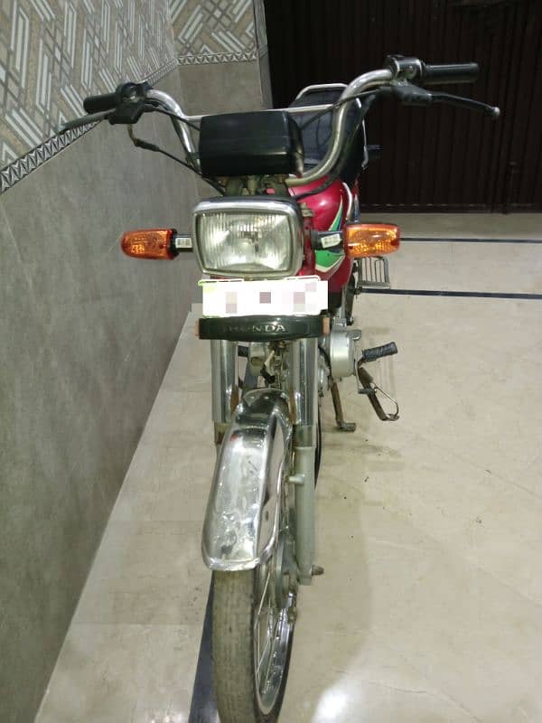 Honda CD 70 2016B.  03098333777 5