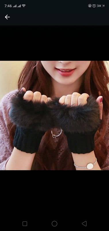 Winter Gloves Trending  For Girls 2