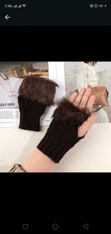 Winter Gloves Trending  For Girls 3