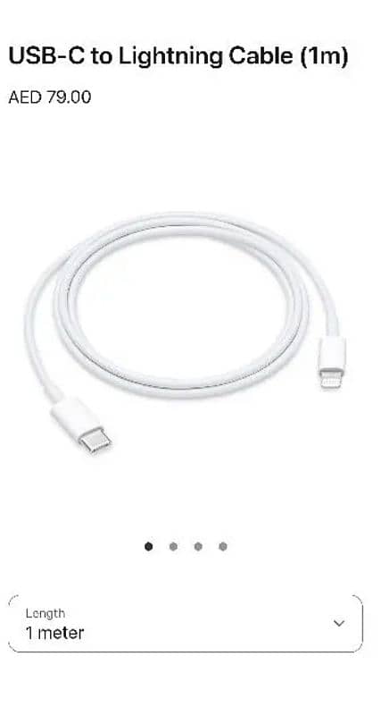 iphone 11/12/13/14 original charging cable 1