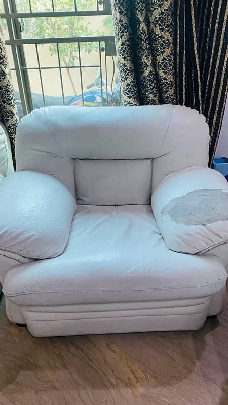 white leather sofa set 2