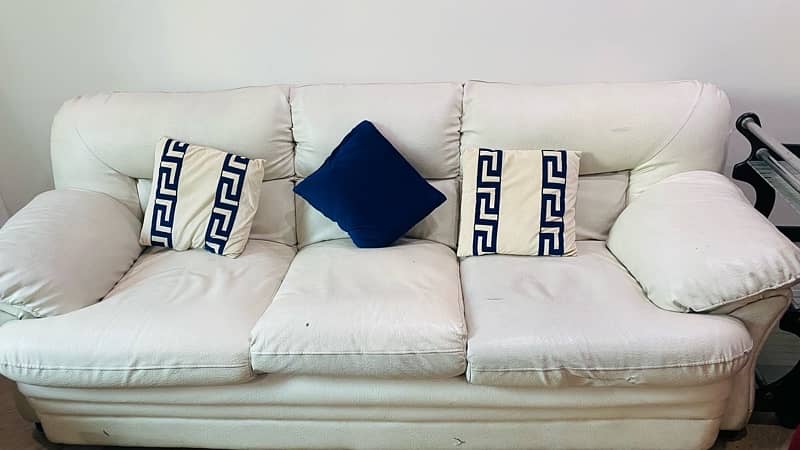 white leather sofa set 4