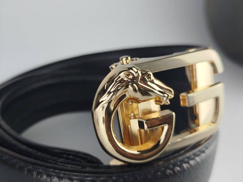 Mighty double G Premium Quality Pure Leather belt 1