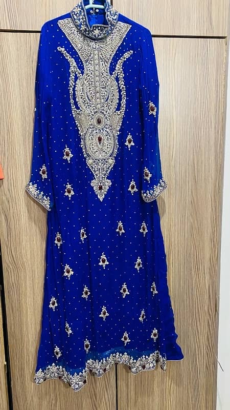 royal blue fancy maxi 0