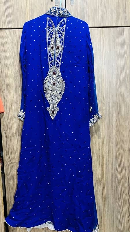 royal blue fancy maxi 4