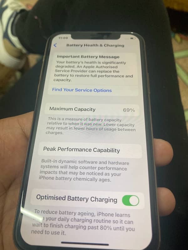 iphone 11 pro 256 pta proved pannel change 3