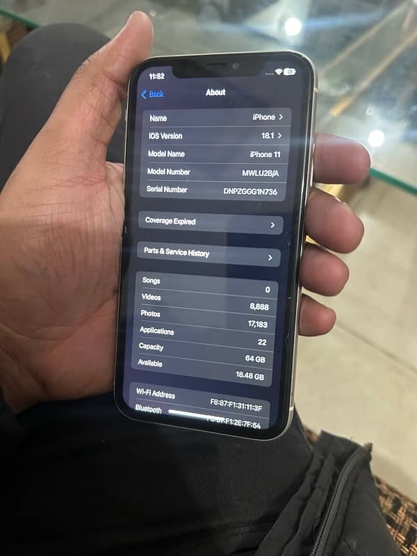 iPhone 11 64 GB factory unlock must read add 6