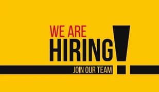 We’re hiring female staff for our company  only whatsapp 03080111011