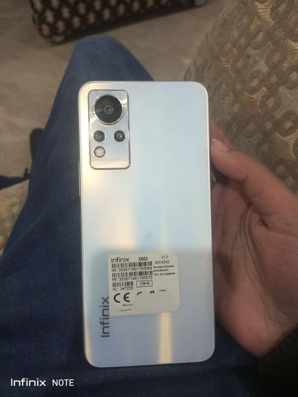 infinix note 11 6/128 original with boxs charger 0