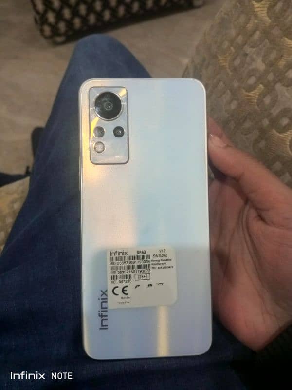 infinix note 11 6/128 original with boxs charger 1