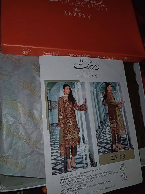 gul ahmed branded unstiched suit 2