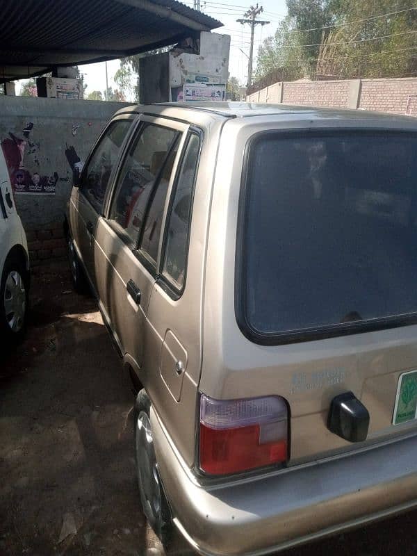 Suzuki Mehran VXR 2019 for sale in muzaffargarh city 4