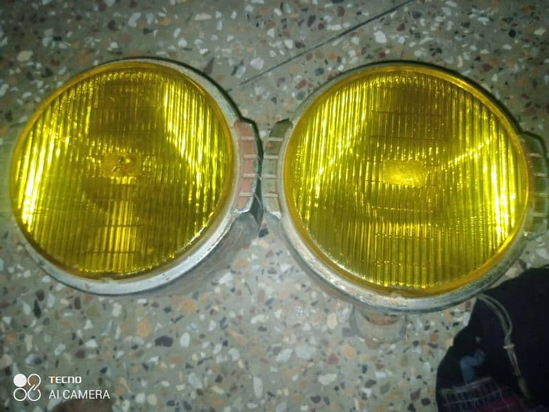 original Mitsubishi pajero big fog lights 3