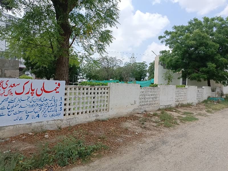 120 Sq Yard Corner Plot For Sale in Block 5 SAADI GARDEN 5