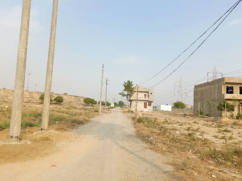 120 Sq Yard Corner Plot For Sale in Block 5 SAADI GARDEN 10