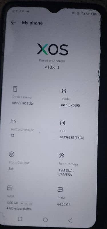 Infinix hot30i for sales 0