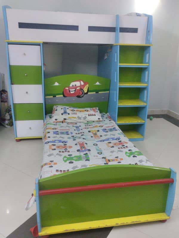 bunk bed with study table 2