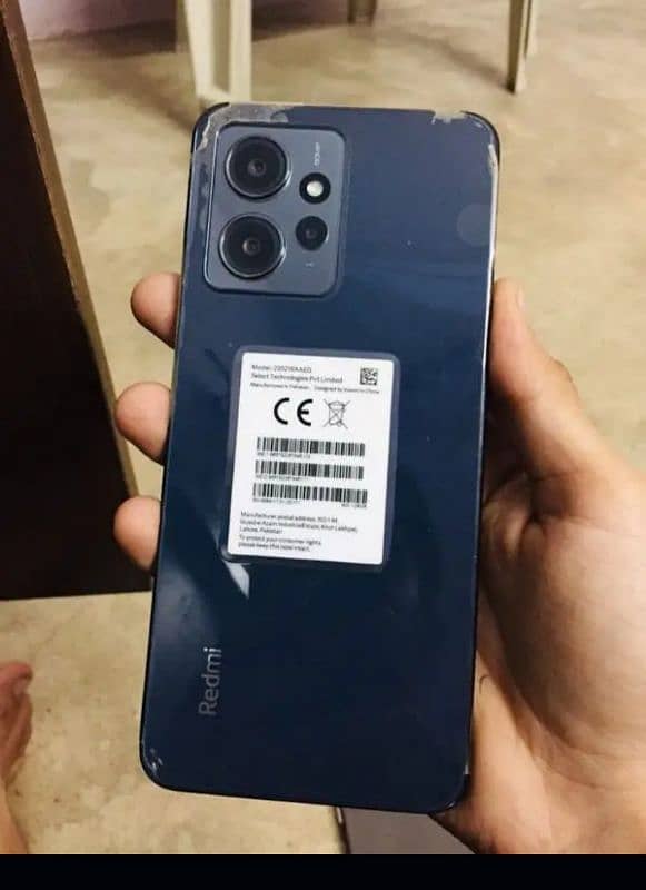 Redmi note 12 8+4/128 with box only. . . 1