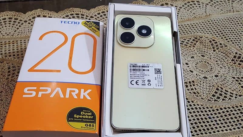 Tecno Spark20 16/256GB With Box 6 months warranty 5