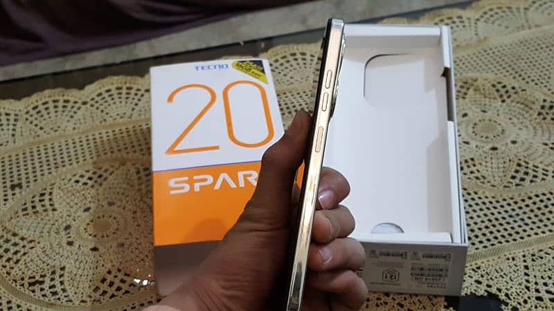 Tecno Spark20 16/256GB With Box 6 months warranty 6