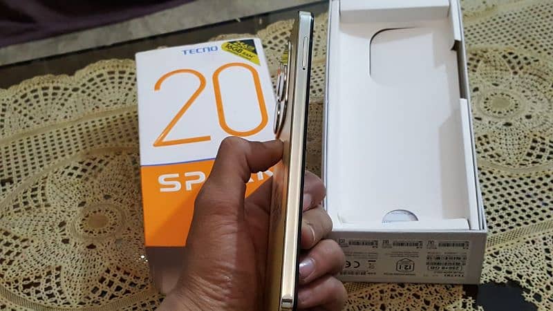 Tecno Spark20 16/256GB With Box 6 months warranty 7