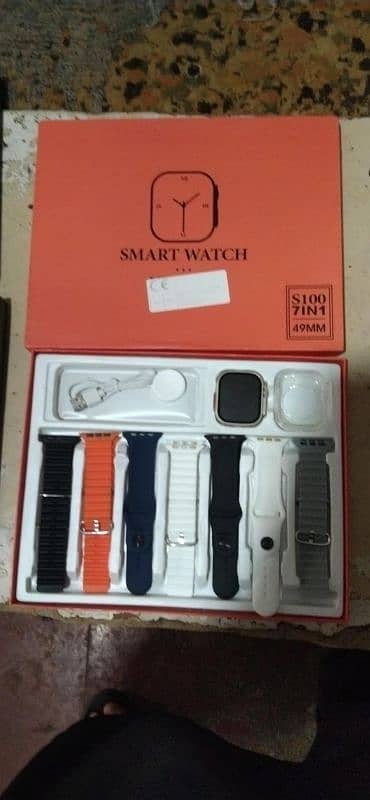 7 Straps Smart Watch/ultra 2/ultra 3 1