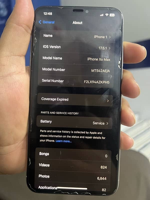 Iphone XS Max 256gb 4