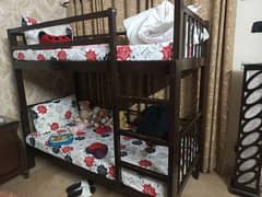 solid wooden bunkbed 34500