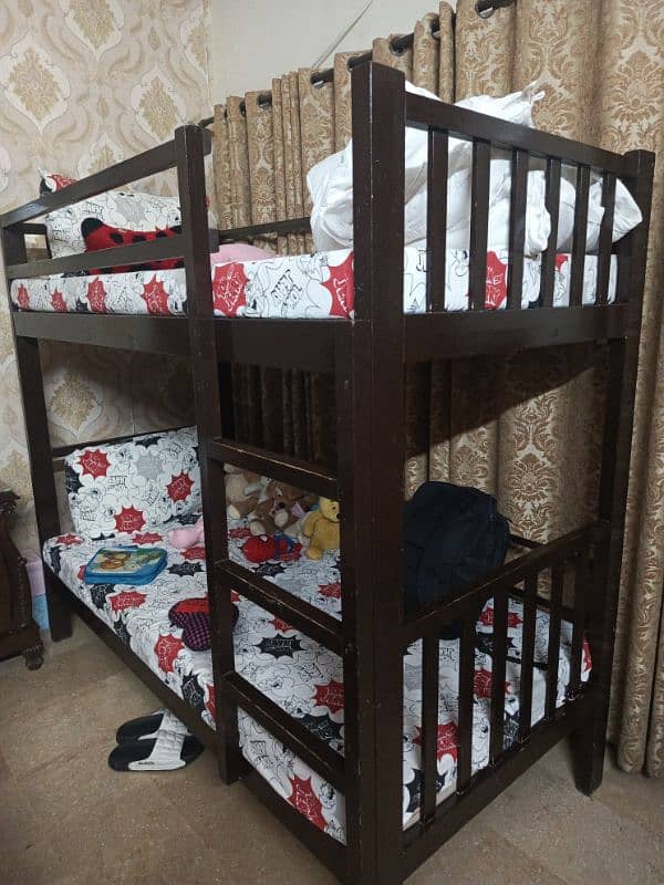 solid wooden bunkbed 34500 1