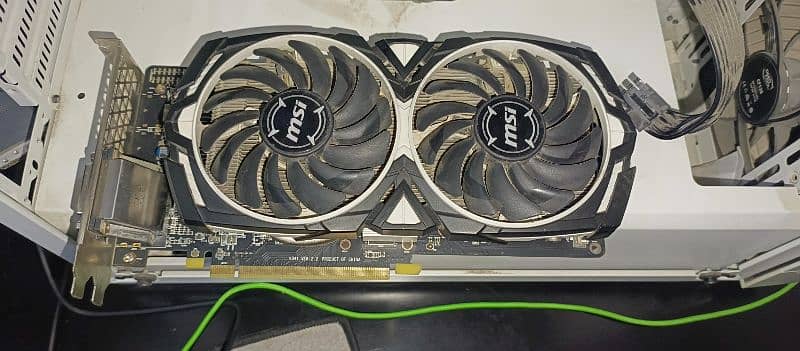 AMD Rx 580 8gb 2048sp vender msi armour 1