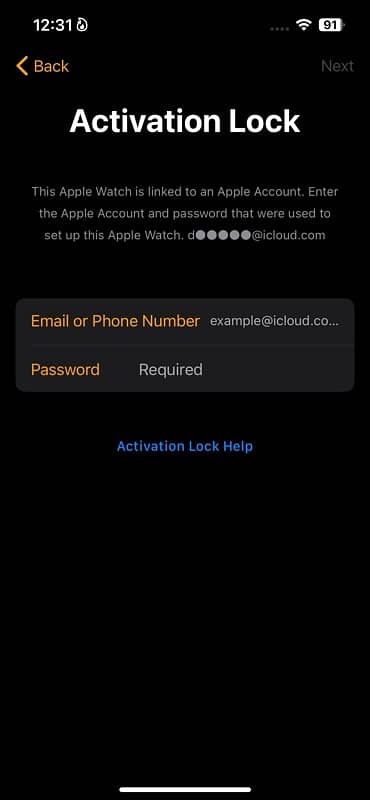 Apple watch series 6 activation lock 5