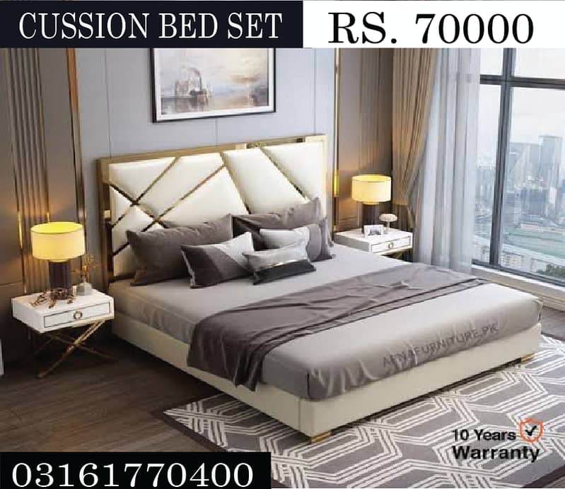 CUSHION BED SET(including dressing, 2 sidetables) 9