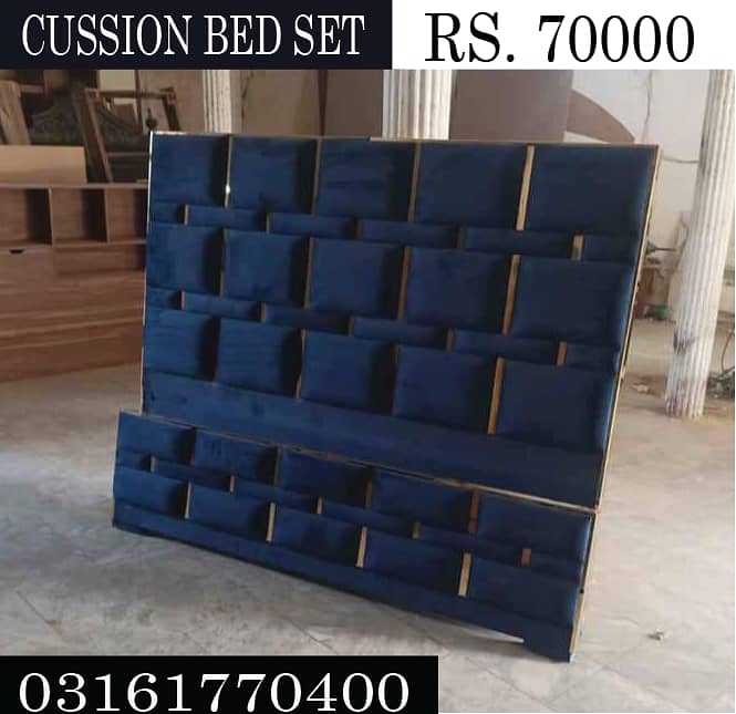 CUSHION BED SET(including dressing, 2 sidetables) 14