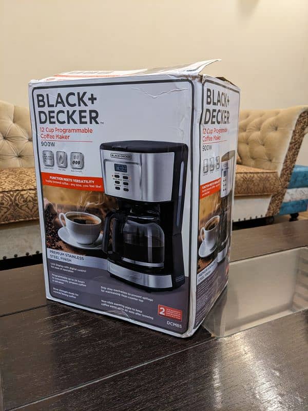 Black & Decker Coffee Machine, Coffee Maker, DCM85 0