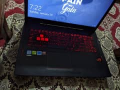 Asus ROG Gaming laptop 17 inch i7 6th gen HQ processor