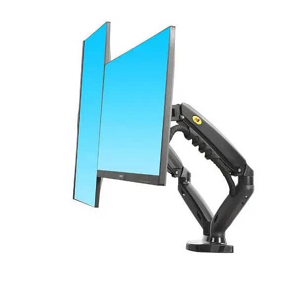 North Bayou Dual Monitor Desk Mount Stand 2 Computer LCD LED Screen 2